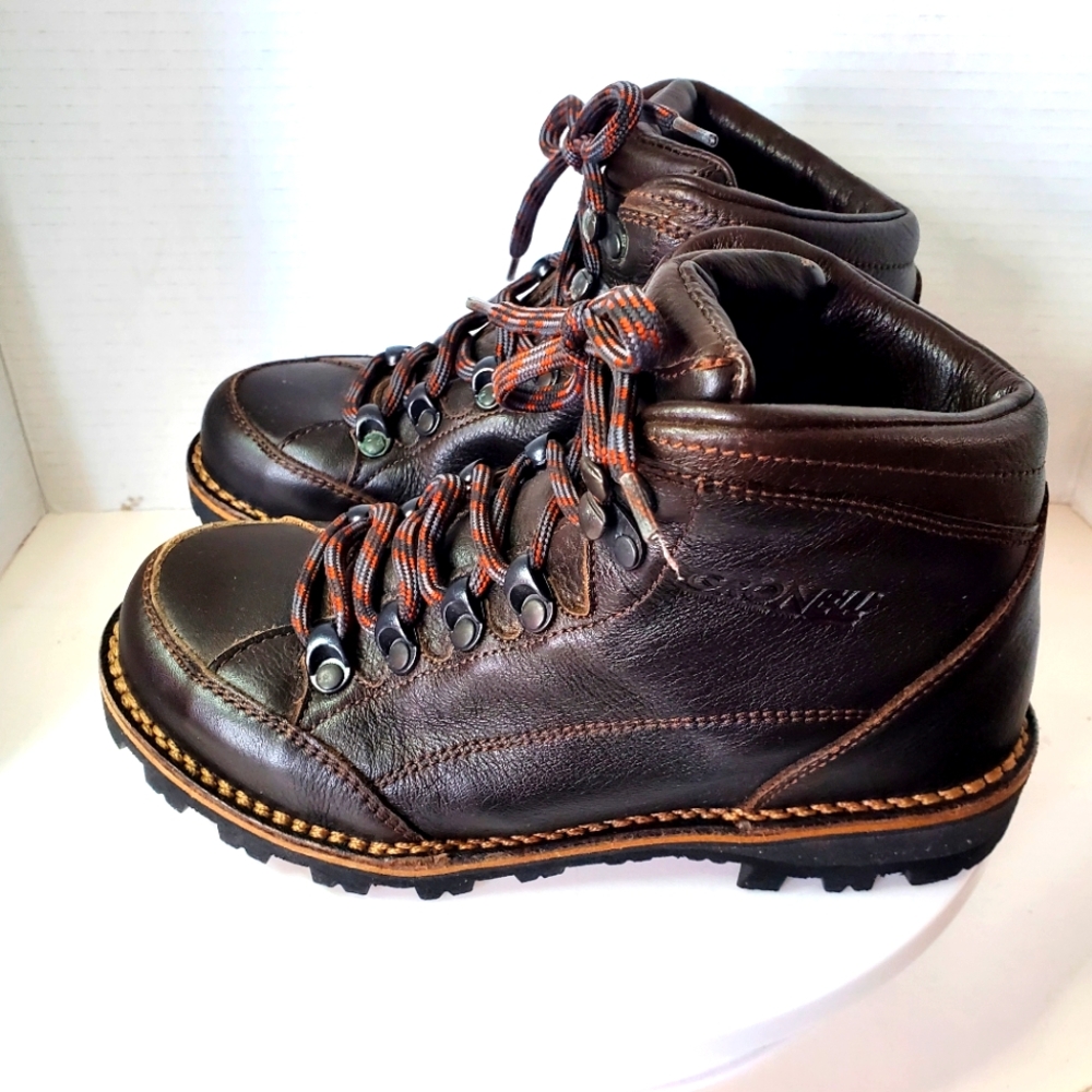 Brown Leather Ankle Boots